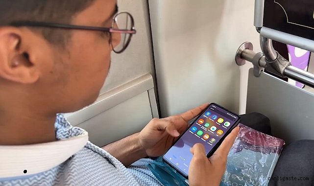Tramvayda ücretsiz internet hizmeti kullanan Kayserili sayısını biliyor musunuz? Tramvayda ücretsiz internet hizmeti kullanan Kayserili sayısını biliyor musunuz?