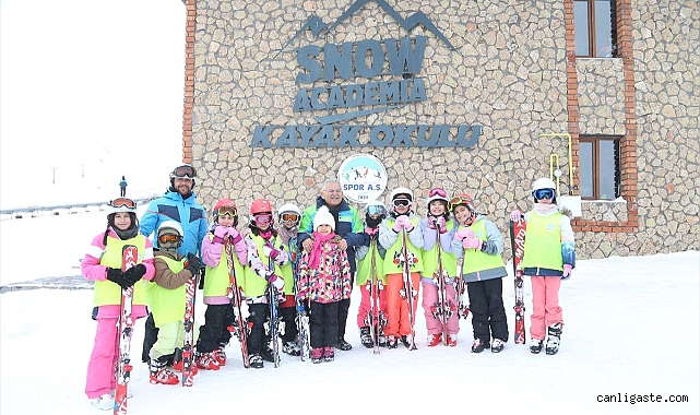 Türkiye’nin en büyük kayak okulu Erciyes’te... Türkiye’nin en büyük kayak okulu Erciyes’te...