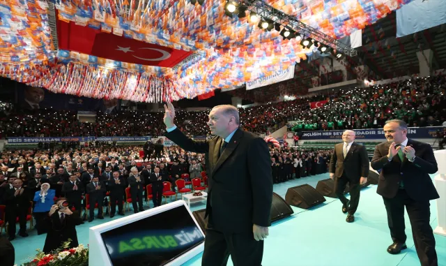 Cumhurbaşkanı Erdoğan, Bursa’da AK Parti Aday Tanıtım Toplantısı’nda konuştu: (1) Cumhurbaşkanı Erdoğan, Bursa’da AK Parti Aday Tanıtım Toplantısı’nda konuştu: (1)