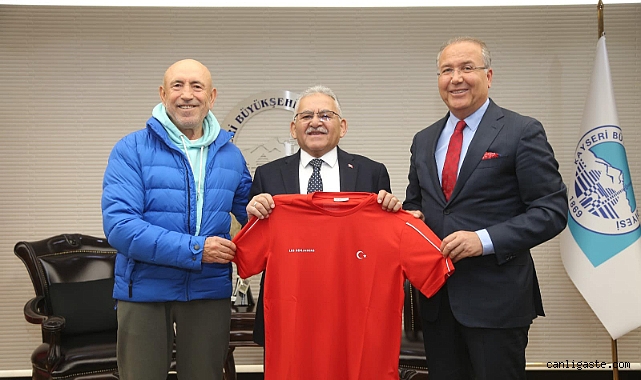 TTF Başkanı Durmuş, Kayseri Büyükşehir Belediyesini ziyaret etti TTF Başkanı Durmuş, Kayseri Büyükşehir Belediyesini ziyaret etti
