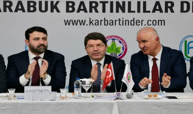 Adalet Bakanı Tunç, Karabük’te yaşayan Bartınlılarla buluştu: Adalet Bakanı Tunç, Karabük’te yaşayan Bartınlılarla buluştu: