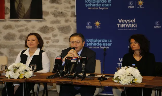AK Parti Altındağ Belediye Başkan adayı Tiryaki, basın mensuplarıyla buluştu AK Parti Altındağ Belediye Başkan adayı Tiryaki, basın mensuplarıyla buluştu