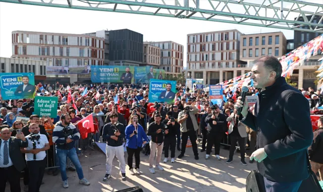AK Parti Sözcüsü Ömer Çelik, Adana’da "Şehir Buluşması" programında konuştu: AK Parti Sözcüsü Ömer Çelik, Adana’da "Şehir Buluşması" programında konuştu: