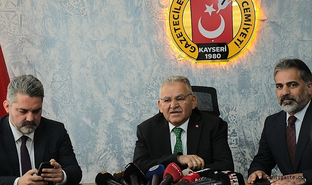 Başkan Büyükkılıç, Kayseri Gazeteciler Cemiyetini ziyaret etti Başkan Büyükkılıç, Kayseri Gazeteciler Cemiyetini ziyaret etti