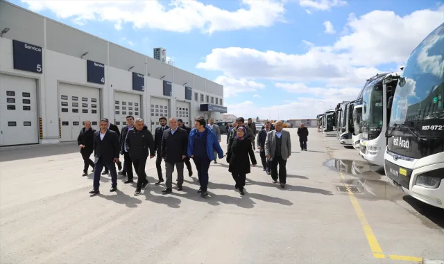 Çubuk Belediye Başkanı Demirbaş yatırımları inceledi Çubuk Belediye Başkanı Demirbaş yatırımları inceledi