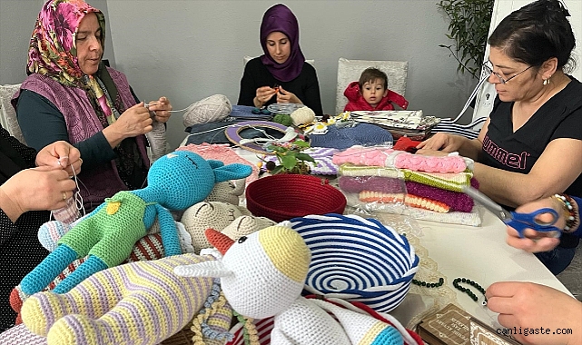 Kayseri’de ’Yaşam Atölyesi’ kadınlara gelir kapısı oldu Kayseri’de ’Yaşam Atölyesi’ kadınlara gelir kapısı oldu
