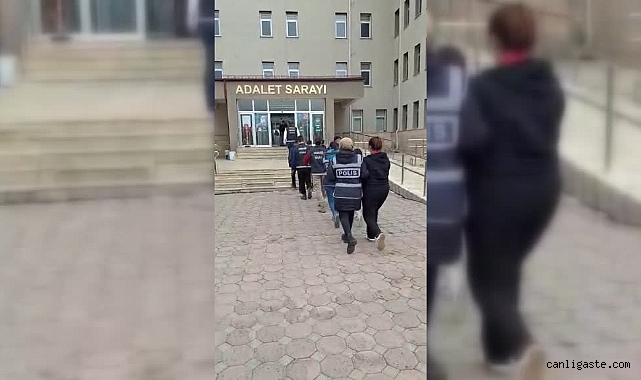 Kayseri'ye ulaşamadan Sivas'ta tutuklandılar!