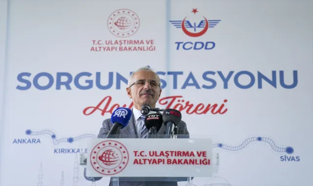 Yozgat Sorgun YHT İstasyonu açıldı Yozgat Sorgun YHT İstasyonu açıldı