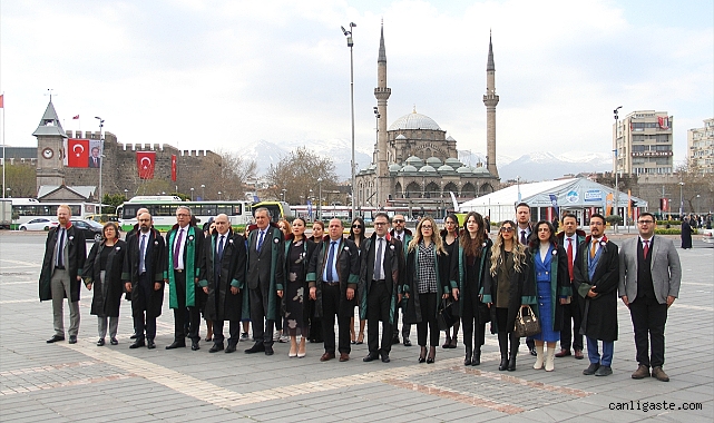 Kayseri’de Avukatlar Günü için tören düzenlendi Kayseri’de Avukatlar Günü için tören düzenlendi