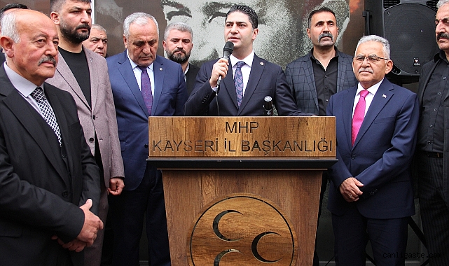 MHP Genel Başkan Yardımcısı Özdemir, Kayseri’de bayramlaşma programında konuştu MHP Genel Başkan Yardımcısı Özdemir, Kayseri’de bayramlaşma programında konuştu