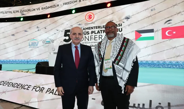 TBMM Başkanı Kurtulmuş, Nelson Mandela’nın torunuyla görüştü TBMM Başkanı Kurtulmuş, Nelson Mandela’nın torunuyla görüştü
