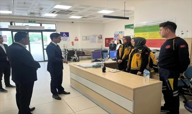 Akıncılar Kaymakamı Açıkbaş, veda ziyaretinde bulundu Akıncılar Kaymakamı Açıkbaş, veda ziyaretinde bulundu