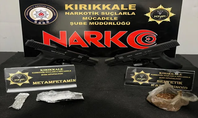 Kırıkkale’de uyuşturucu operasyonunda 2 şüpheli yakalandı Kırıkkale’de uyuşturucu operasyonunda 2 şüpheli yakalandı