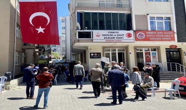 Kırşehir’de şehit için mevlit okutuldu Kırşehir’de şehit için mevlit okutuldu