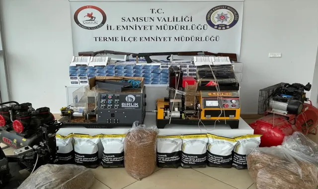 Samsun’da kaçakçılık operasyonunda 2 şüpheli yakalandı Samsun’da kaçakçılık operasyonunda 2 şüpheli yakalandı