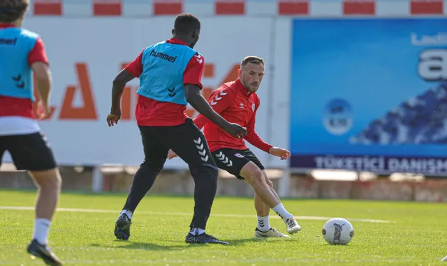 Samsunspor, Alanyaspor maçının hazırlıklarını sürdürdü Samsunspor, Alanyaspor maçının hazırlıklarını sürdürdü
