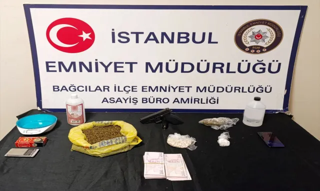 Bağcılar’da uyuşturucu ticareti yaptığı iddiasıyla yakalanan zanlı tutuklandı