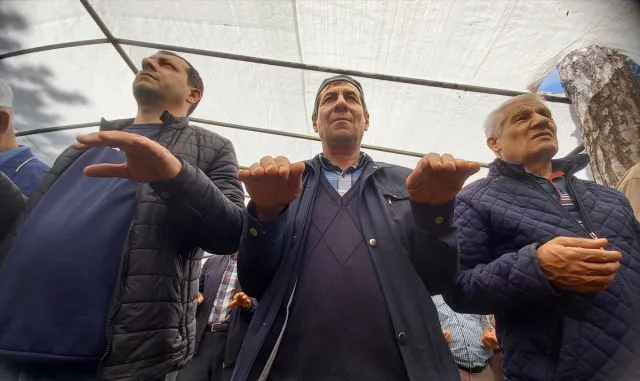 Beypazarı’nda yağmur ve şükür duası yapıldı Beypazarı’nda yağmur ve şükür duası yapıldı
