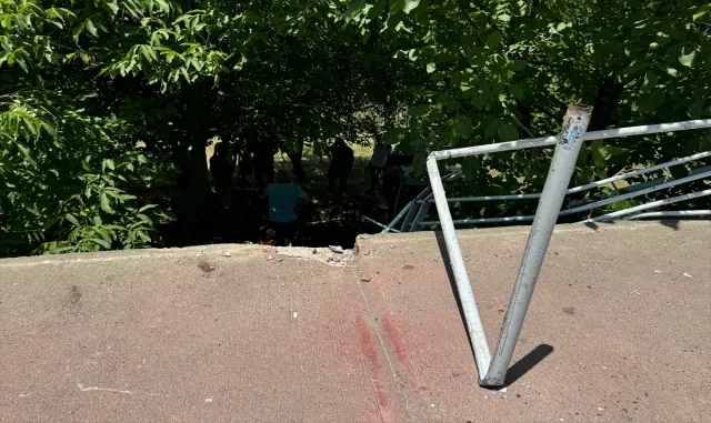 Kocaeli’de meyve bahçesine düşen otomobilin sürücüsü yaralandı Kocaeli’de meyve bahçesine düşen otomobilin sürücüsü yaralandı