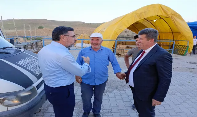 Yerköy’de canlı hayvan pazarında hazırlıklar tamamlandı Yerköy’de canlı hayvan pazarında hazırlıklar tamamlandı