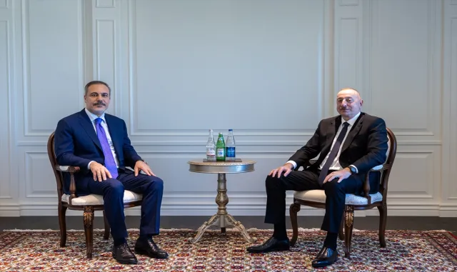 Azerbaycan Cumhurbaşkanı Aliyev, Dışişleri Bakanı Fidan’ı kabul etti Azerbaycan Cumhurbaşkanı Aliyev, Dışişleri Bakanı Fidan’ı kabul etti