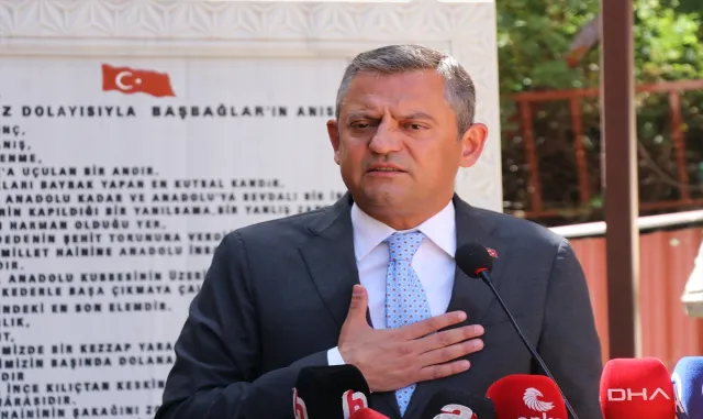 CHP Genel Başkanı Özgür Özel, Başbağlar’daki anma töreninde konuştu: CHP Genel Başkanı Özgür Özel, Başbağlar’daki anma töreninde konuştu: