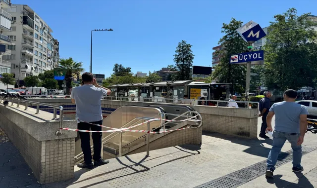 İzmir Metrosu’nda yürüyen merdivenin ters yönde hareket etmesi sonucu 9 kişi yaralandı İzmir Metrosu’nda yürüyen merdivenin ters yönde hareket etmesi sonucu 9 kişi yaralandı