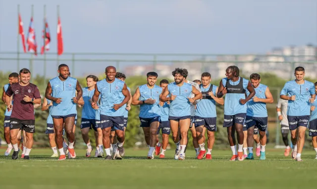 Trabzonspor, Ruzomberok maçı hazırlıklarına başladı Trabzonspor, Ruzomberok maçı hazırlıklarına başladı