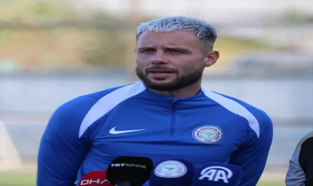 Çaykur Rizesporlu Hojer, Adana Demirspor maçı öncesi değerlendirmelerde bulundu: Çaykur Rizesporlu Hojer, Adana Demirspor maçı öncesi değerlendirmelerde bulundu: