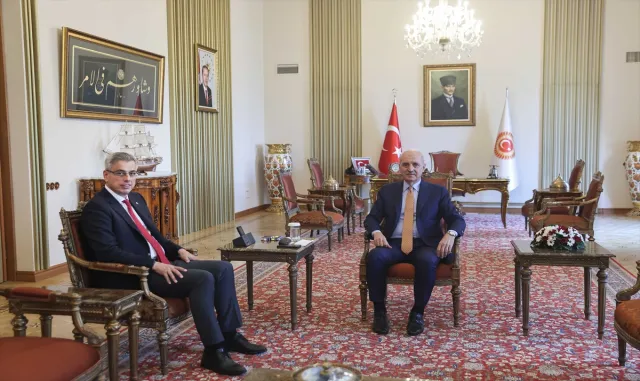 TBMM Başkanı Kurtulmuş, Sağlık Bakanı Memişoğlu’nu kabul etti TBMM Başkanı Kurtulmuş, Sağlık Bakanı Memişoğlu’nu kabul etti