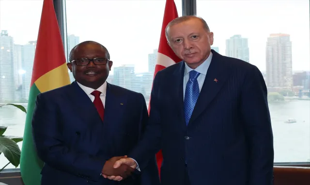 Cumhurbaşkanı Erdoğan, Gine Bissau Cumhurbaşkanı Embalo ile görüştü Cumhurbaşkanı Erdoğan, Gine Bissau Cumhurbaşkanı Embalo ile görüştü