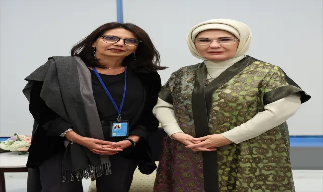 Emine Erdoğan, BM Genel Sekreteri Çocuklara Yönelik Şiddet Özel Temsilcisi M’jid ile görüştü Emine Erdoğan, BM Genel Sekreteri Çocuklara Yönelik Şiddet Özel Temsilcisi M’jid ile görüştü