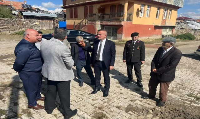 Orta Kaymakamı Minuz’dan köy ziyareti Orta Kaymakamı Minuz’dan köy ziyareti