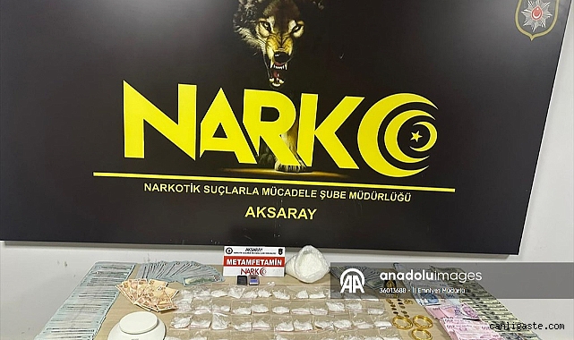 Aksaray’da 1 kilo 252 gram sentetik uyuşturucu ele geçirildi Aksaray’da 1 kilo 252 gram sentetik uyuşturucu ele geçirildi
