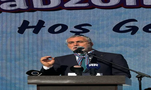 Bakan Işıkhan İstanbul’da "Trabzon Günleri" etkinliğine katıldı: Bakan Işıkhan İstanbul’da "Trabzon Günleri" etkinliğine katıldı: