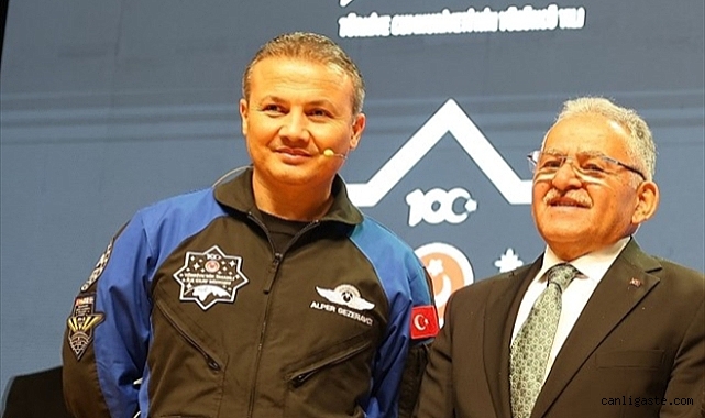 Büyükkılıç, Gezeravcı’yı Kayseri 6. Bilim Şenliği’ne davet etti Büyükkılıç, Gezeravcı’yı Kayseri 6. Bilim Şenliği’ne davet etti
