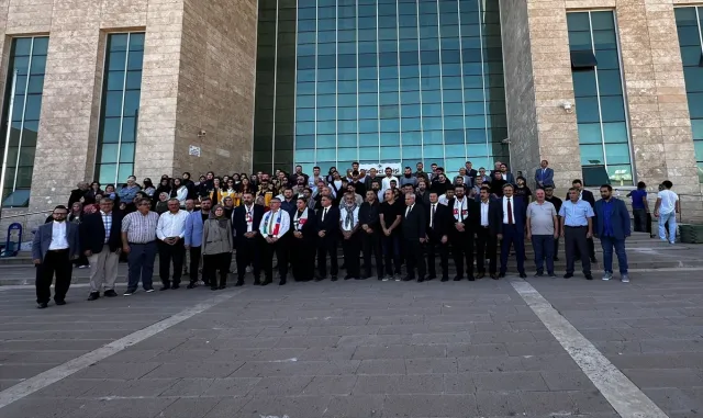 KAEÜ’de İsrail’in Filistin’e yönelik saldırıları proteste edildi KAEÜ’de İsrail’in Filistin’e yönelik saldırıları proteste edildi