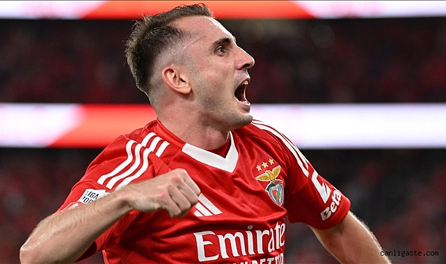 Milli futbolcu Kerem Aktürkoğlu "hat-trick" yaptı, Benfica farklı kazandı Milli futbolcu Kerem Aktürkoğlu "hat-trick" yaptı, Benfica farklı kazandı