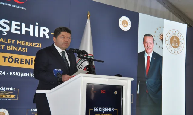 Adalet Bakanı Tunç, Eskişehir Çocuk Adalet Merkezi’nin açılışında konuştu: Adalet Bakanı Tunç, Eskişehir Çocuk Adalet Merkezi’nin açılışında konuştu: