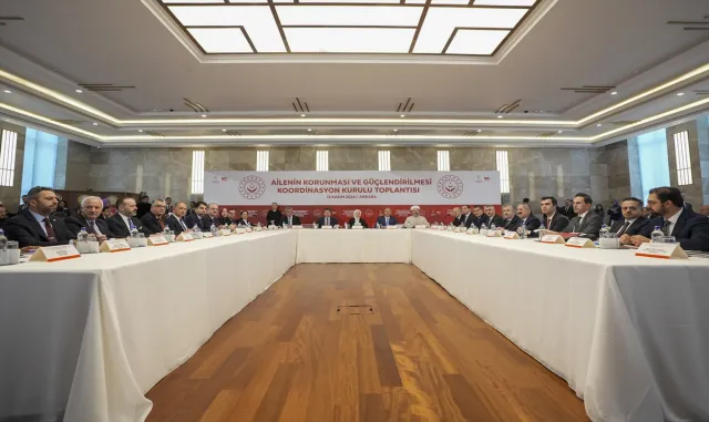 Bakan Yerlikaya "Ailenin Korunması ve Güçlendirilmesi Koordinasyon Kurulu 1. Toplantısı"nda konuştu: Bakan Yerlikaya "Ailenin Korunması ve Güçlendirilmesi Koordinasyon Kurulu 1. Toplantısı"nda konuştu: