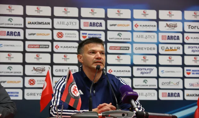 Çorum FK-Pendikspor maçının ardından Çorum FK-Pendikspor maçının ardından