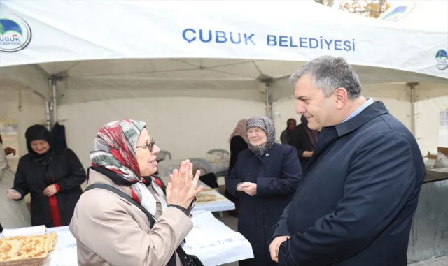 Çubuk’ta üniversite öğrencilerine burs sağlamak amacıyla kermes açıldı Çubuk’ta üniversite öğrencilerine burs sağlamak amacıyla kermes açıldı