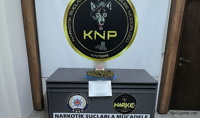 Kayseri’de Uyuşturucu Operasyonu: 1 kişi yakalandı Kayseri’de Uyuşturucu Operasyonu: 1 kişi yakalandı