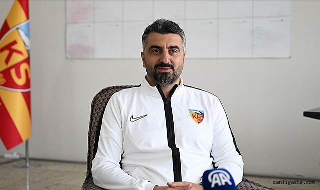 Kayserispor, teknik direktör Sinan Kaloğlu ile kaybetmiyor Kayserispor, teknik direktör Sinan Kaloğlu ile kaybetmiyor