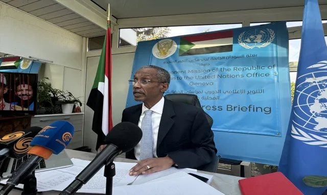 Sudan’ın BM Büyükelçisi Hasan, ülkede savaşı bitirmek için diyaloğa açık olduklarını söyledi Sudan’ın BM Büyükelçisi Hasan, ülkede savaşı bitirmek için diyaloğa açık olduklarını söyledi