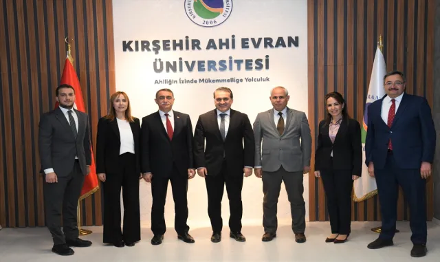 USHAŞ heyeti, KAEÜ’nün jeotermal ve sağlık projelerini inceledi USHAŞ heyeti, KAEÜ’nün jeotermal ve sağlık projelerini inceledi