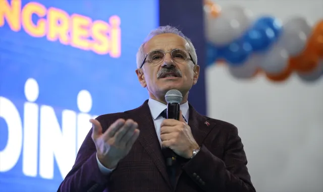 Ulaştırma ve Altyapı Bakanı Uraloğlu, AK Parti Adıyaman Kongresi’nde konuştu: Ulaştırma ve Altyapı Bakanı Uraloğlu, AK Parti Adıyaman Kongresi’nde konuştu: