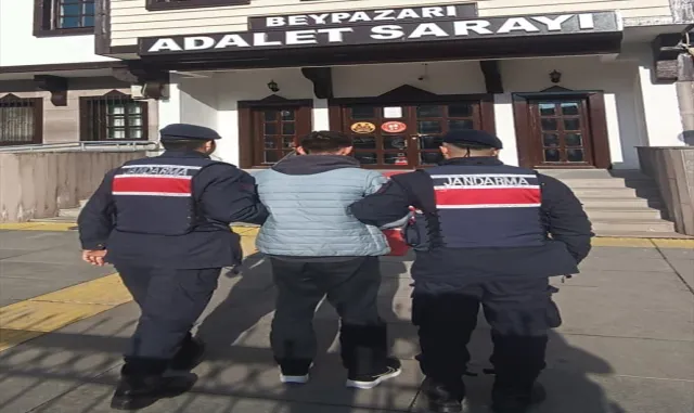 Beypazarı’nda firari hükümlü yakalandı Beypazarı’nda firari hükümlü yakalandı