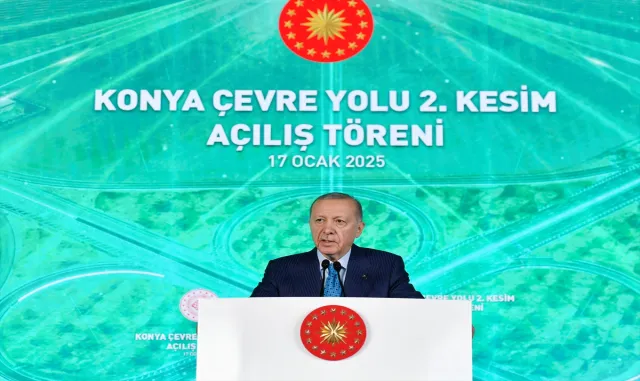 Cumhurbaşkanı Erdoğan, "Konya Çevre Yolu 2. Kesimi" açılış töreninde konuştu: Cumhurbaşkanı Erdoğan, "Konya Çevre Yolu 2. Kesimi" açılış töreninde konuştu:
