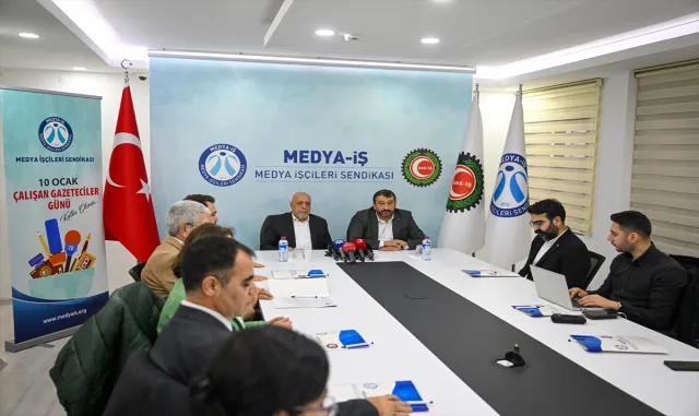 HAK-İŞ Genel Başkanı Arslan, Medya-İş’i ziyaret etti: HAK-İŞ Genel Başkanı Arslan, Medya-İş’i ziyaret etti: